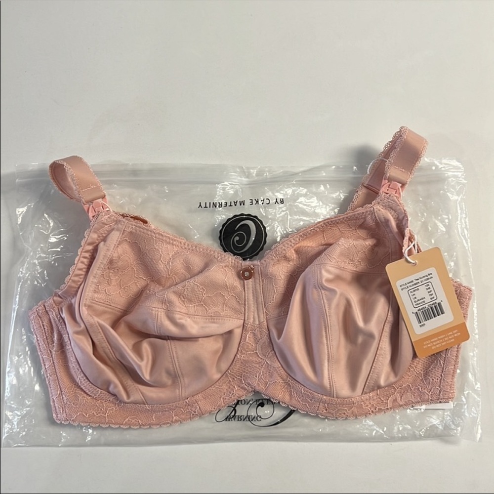 NWT Cake Maternity Wireless Soft Cup Nursing Bra 34F